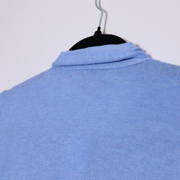 LILLY PULITZER NEW Danique Coolmax Open Cardigan Heathered Blue Peri Women's 2XS - Picture 9 of 15